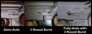 ar15 selector switch fire/semi/burst/auto