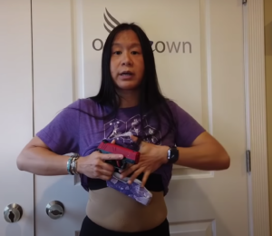 using the flashbang bra holster