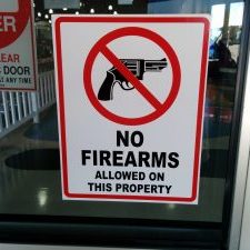 We know these signs do not protect law abiding people, but are they even legal?