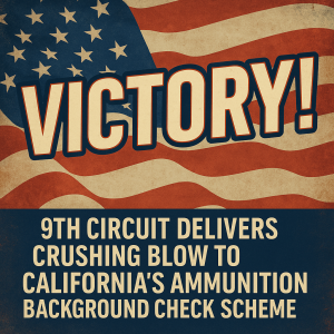 California Ammo background check