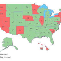 concealed carry reciprocity map