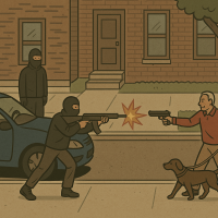 Chicago dog walk turns into shooting