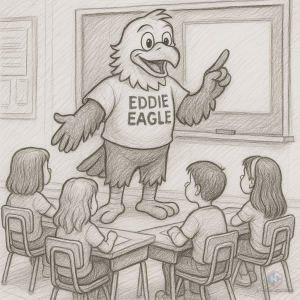 Eddie_Eagle_in_classroom_pencil