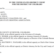 Elliott v Denver Lawsuit