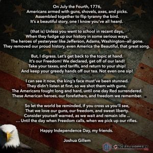 Independence Day Poem
