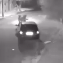 using the vehicle as a weapon