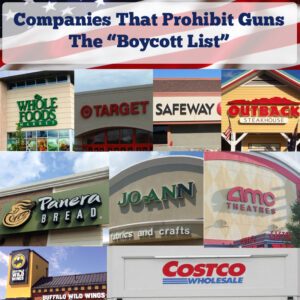 businesses that prohibit guns