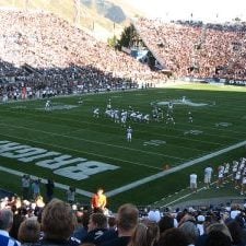 college sports stadium