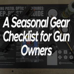 concealed carry gear checklist