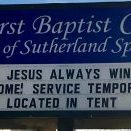 fbc sutherland springs marquee