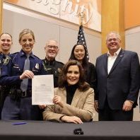 Pic courtesy of the Michigan Governor Website