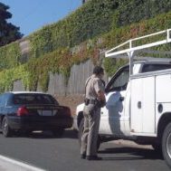 tell cop you have a gun